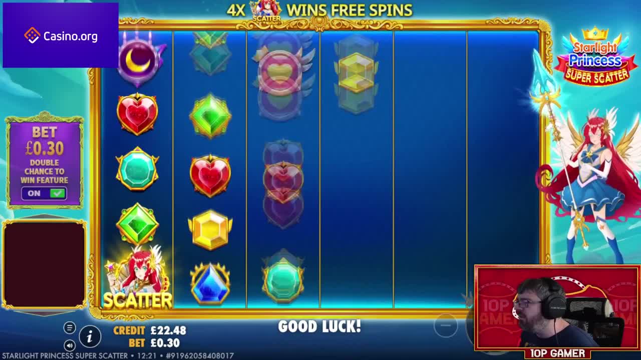 £50 vs STARLIGHT PRINCESS SUPER SCATTER!!