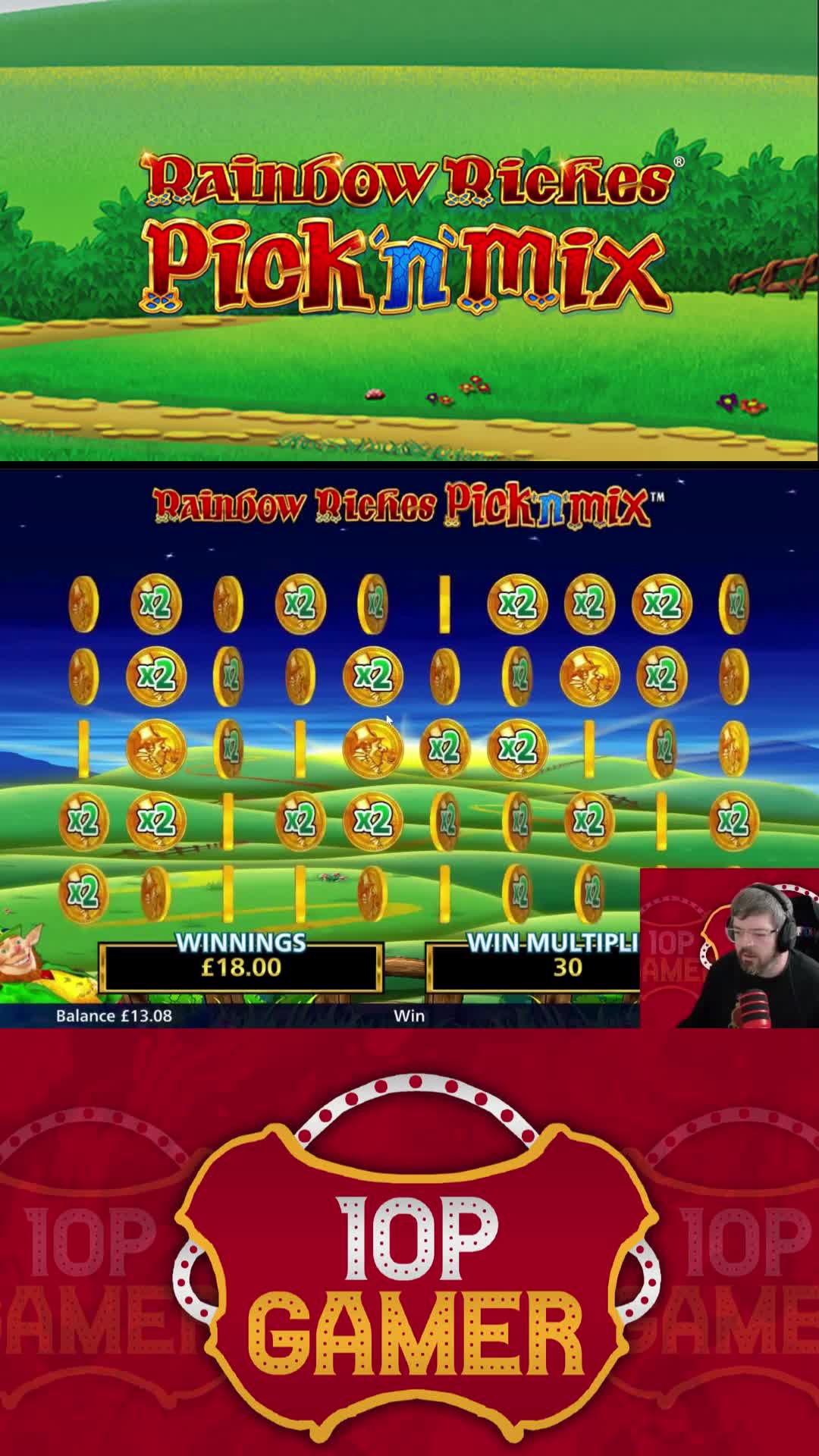 Rainbow Riches with Cash Crops Cheese! gaming