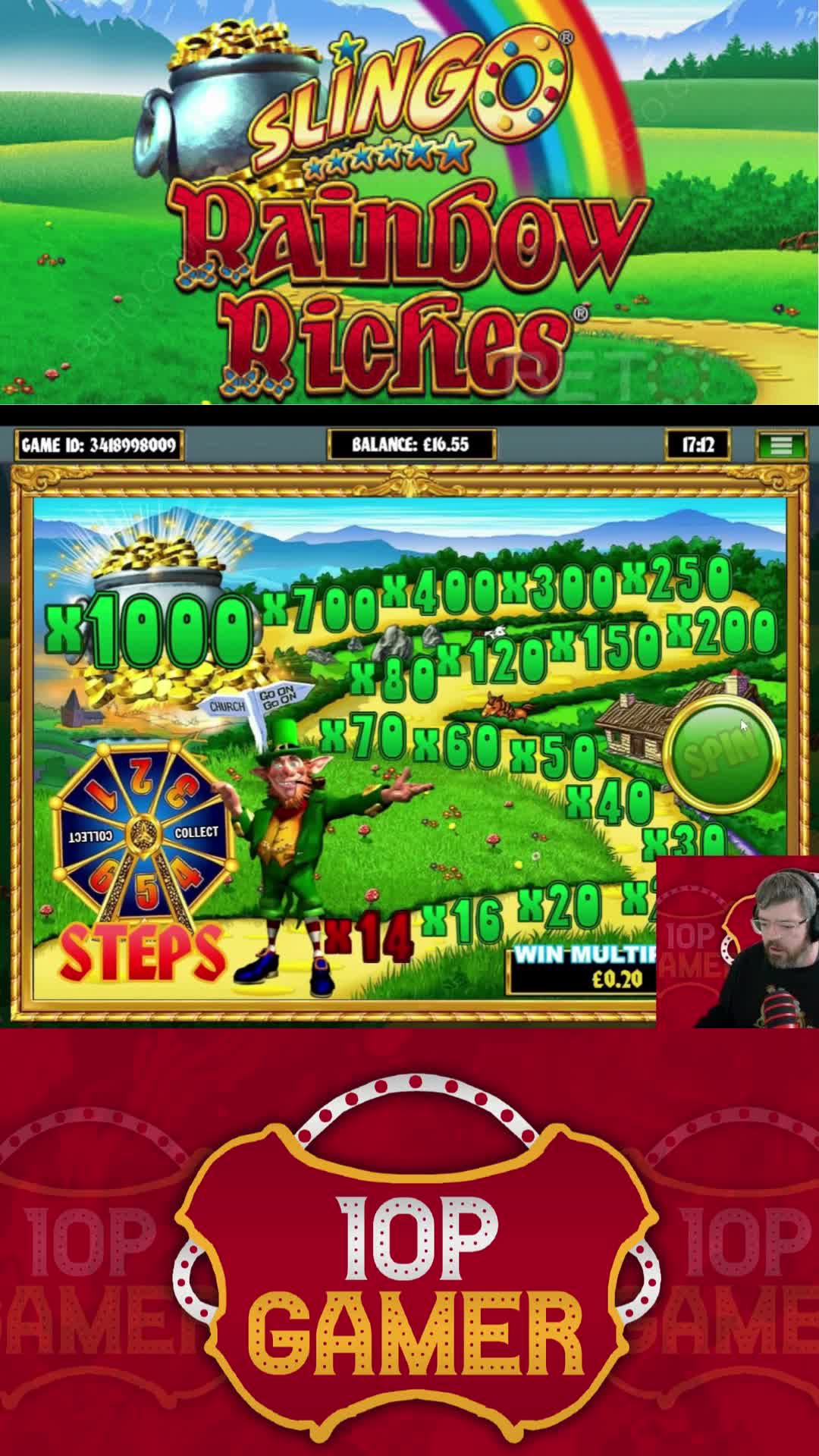 Rainbow Riches Slingo Road To Riches SUPER!