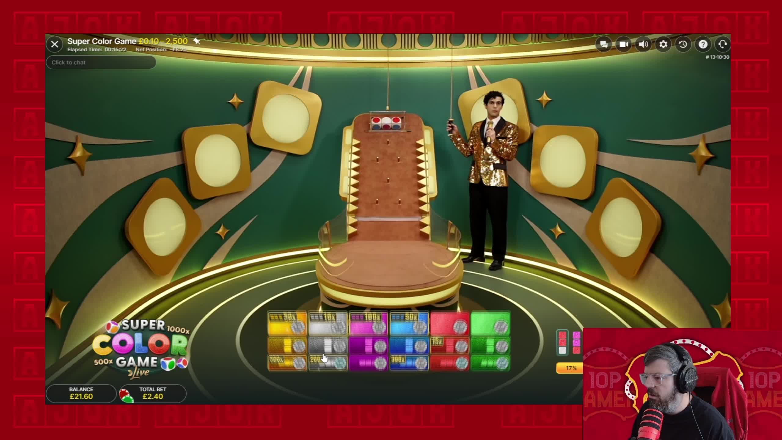 Super Color Game Live Casino Video