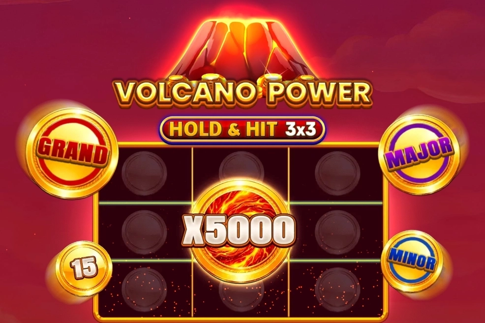 Volcano Power – Hold & Hit 3×3