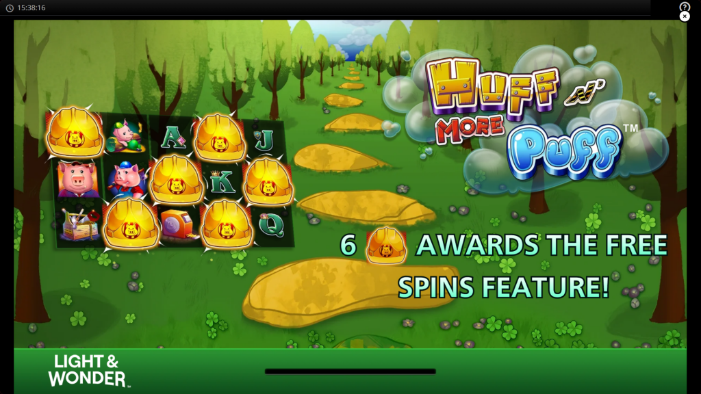 Huff n more puff visuals