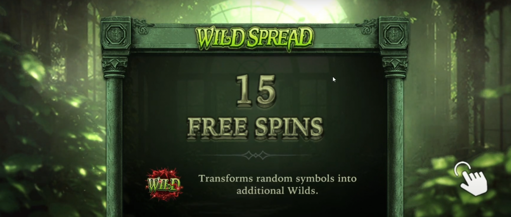 Moonlight Romance Free Spins Wild Spread